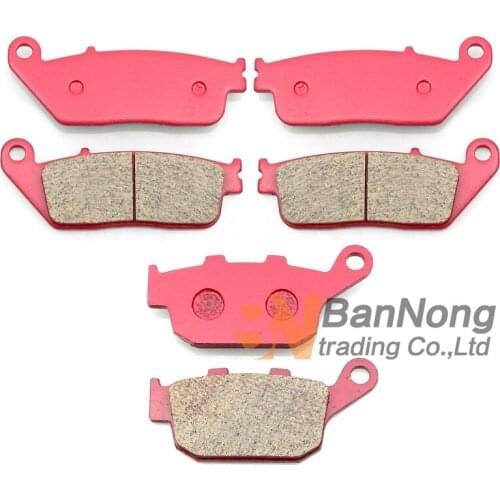 For Kawasaki KLE 650 FFF/FFFAS/FGF/FGFAS Versys / Versys LT KLE650 2015 Motorcycle Brake Pads Front Rear