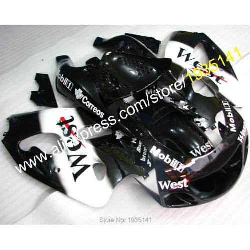 For Suzuki GSX-R600 GSX-R750 SRAD 1996 1997 1998 1999 2000 GSXR600 GSXR750 96 97 99 00 White Black Sport Motorcycle Fairing Kit