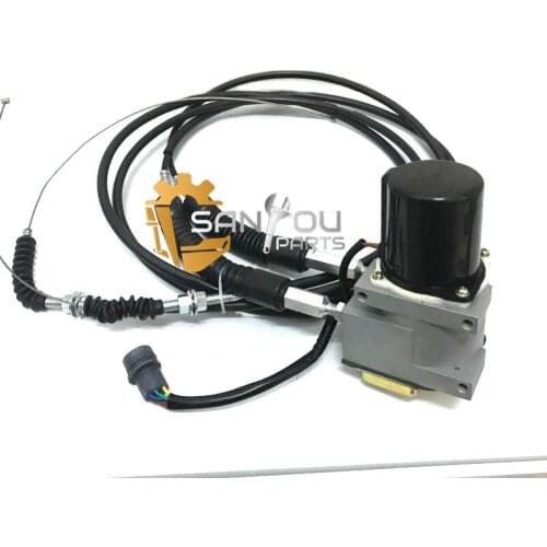 CAT312B Accelerator motor 247-5227 E312V2 2475227 Double Cable Round Plug 5 Pins for 312 E312 E312A Speed Gas Accelerator Parts