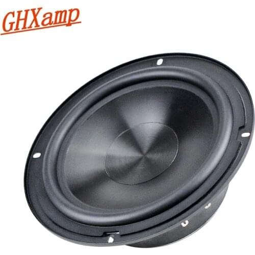 GHXAMP HIFI 6.5 Inch Woofer Loudspeaker Subwoofer Bass Speaker 8OHM 60W PP Cone For Bookshelf Audio Driver 1PC