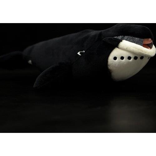 Bowhead whale Stuffed Plush Toys Model Sea Animals Soft Cute Lovely Simulation Balaena mysticetus Dolls For Children Baby Gift