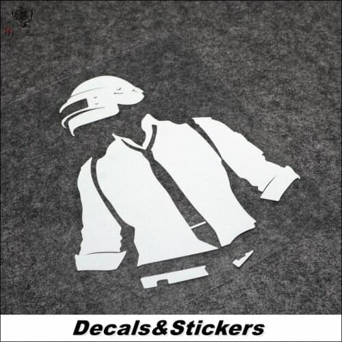 NO.L366 Cool Chicken Dinner Figure 3M Reflective Modified Stickers Waterproof Decals Car Racing Motorcycle Decoration