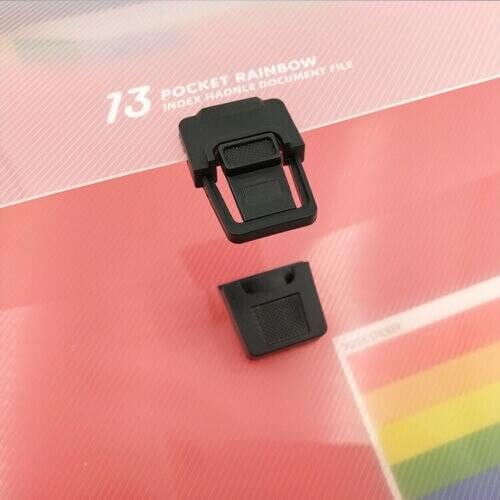 13 Pockets A4 File Organizer Document Holder Bag Expanding Accordion Folders