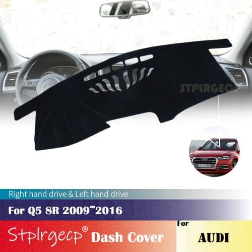 For Audi Q5 8R 2009~2016 Anti-Slip Dashboard Cover Protective Pad Car Accessories Sunshade Carpet 2015 2014 2013 2012 2011 2010