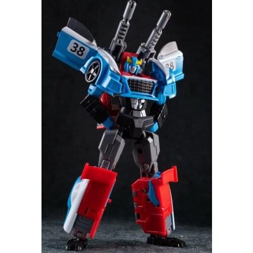 Transformation 2Pcs/Set TT HF01 HF-01 Smokescreen Prowl Red Speed White Patrol Suit Action Figure Robot Toys With Box