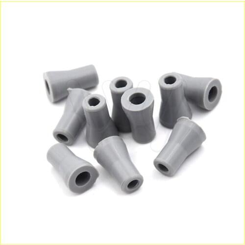 10 Pcs Dental Saliva Ejector Weak Suction Rubber Snap Tip Adapter Replacement