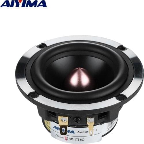 AIYIMA 3 Inch Hifi Midrange Sound Speaker Car DSP Audio DIY Speakers 4 8 Ohm 30 W 25 Core Music Loudspeaker For Sound System