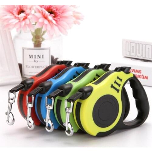 3m 5m Durable Leash Automatic Retractable Cat Lead Extension Puppy Walking Running Lead Roulette For Dogs