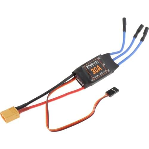 30A Brushless BEC Motor XT60 Plug Upgrade Parts for Remote Control Quadcopter DIY Supplies