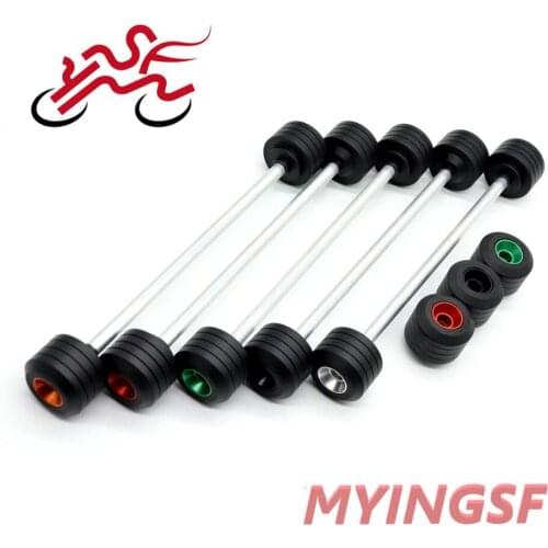 Front Axle Fork Crash Slider For KAWASAKI ZX6R NINJA 650 1000 Z650 Z1000SX Z800 Z900 Z900RS Motorcycle Accessories Crash Slider