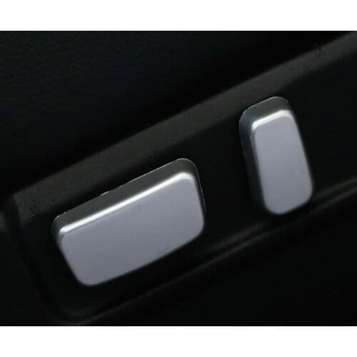 Car Styling Detector Seat Adjustment Knob Button Switch Trim Accessories 5pcs For Mitsubishi Outlander 2016 2017 2018 2019
