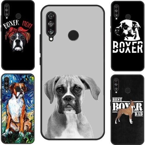 Boxer Dog Puppy For Huawei P20 Lite P30 P40 Pro P Smart 2019 2021 Nova 5T Case For Honor 10i 20 8A 8X 9X