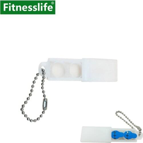 Hearing Aid Batteries Storage Case Box Button Battery Caddy Holder with Keychain PP Plastic for Outdoor Home Travel