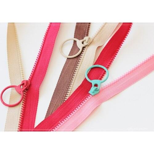 Dailylike Colorful Nylon Flower Lace Zipper Hand-made DIY Clothing Home Smooth and Durable Bags Wallet Purse Cloth Accessories