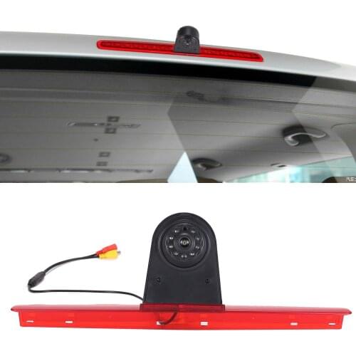 HD CCD Car Brake Light Rear view camera for VW T5 2003-2015 Vehicle Backup Camera Centre High Mount Stop Lamp Parking Light