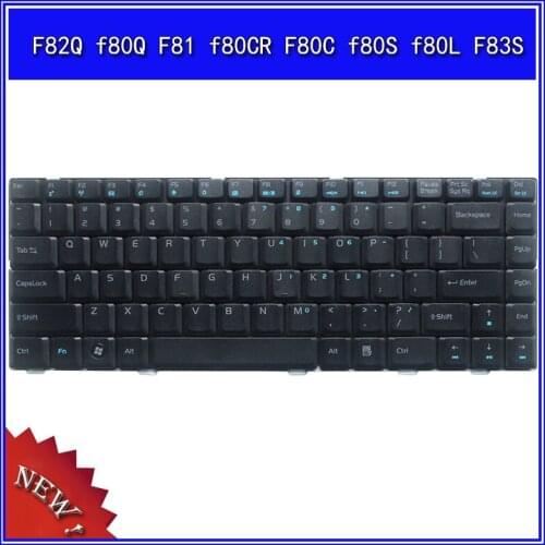 Laptop Keyboard For ASUS F82Q f80Q F81 f80CR F80C f80S f80L F83S Notebook Replace US Keyboard