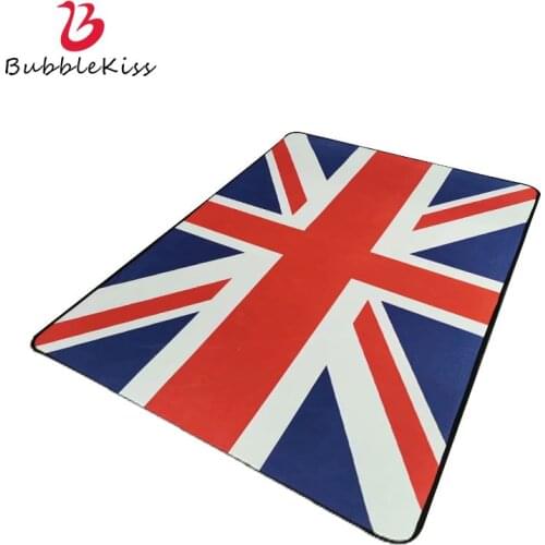 Bubble Kiss British Style Carpets For Living Room Bedroom Coffee Table Home Decor Area Rugs Fashion Anti-Slip Large Floor Mats