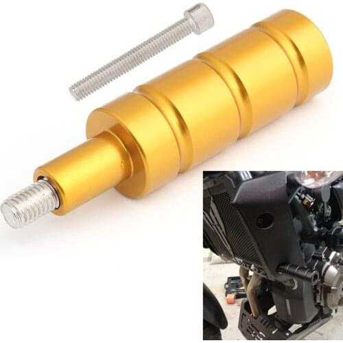 M8 M6 Yellow Bracket Bolt Mount Bike Sport Tail Light Bracket Fog Light Mounting Bracket Post Support Base for Cafe Racer