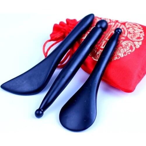 Meteorite rib stick beauty massage dialing rod face/eye massage stick acupoint pen