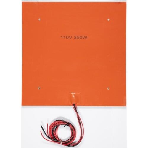 12V 270W Silicone Rubber Heater Bed 300mm x 300mm For 3D Printer MK2B