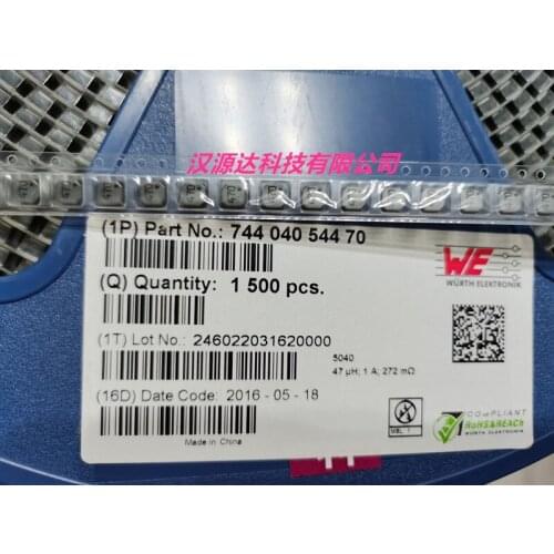 Original new 100% 74404054470 WE-LQS5040-470 47UH 1A 5X5X4MM SMD power inductor