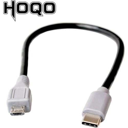 USB Type C 3.1 Male To Micro/Mini/c USB 5 Pin B Male Plug Converter OTG Adapter Lead Data Cable for Mobile Macbook 25cm / 1m 3ft