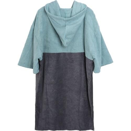 Poncho Towel Adult Microfiber Bath Poncho Beach Towel Bath Robe