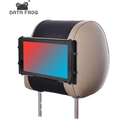 DATA FROG Adjustable TFY Car Mount For Nintendo Switch Universal Silicon Headrest Holder For 7-10 Inch Fire Tablets/Kindle