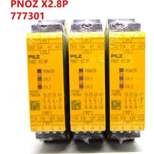 PILZ RELAY PNOZ X2.8P 24VACDC 3n/o 1n/c 777301 777302 Brand new and original relay