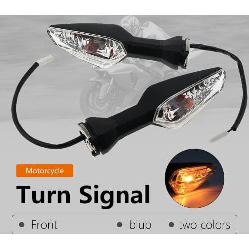 Front Turn Signal for KAWASAKI Z650 Z800 Z900 Z1000 Z250 Z300 Z750 Z400 Versys 1000 650 ER6N ZRX1200 Motorcycle Light