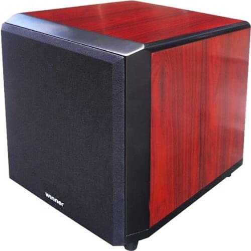 ToneWinner 12 inch red wood underseat subwoofer 600W big power bass best sound equipment/amplifiers/speaker