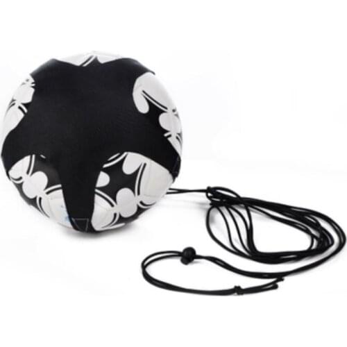 Soccer Shot Trainer Kickball with Adjustable Rope Ball Juggle tape Children Belt Kids Football Training Practicing Equipment
