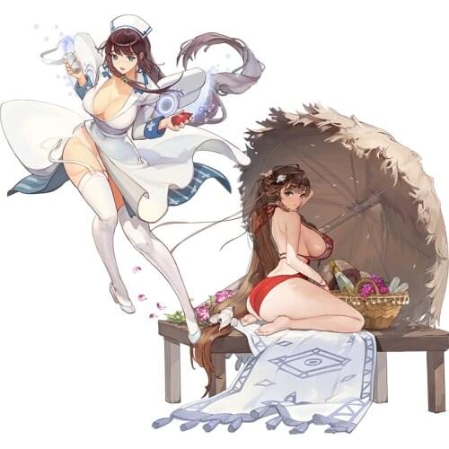 Three Ratels CA36 Daphne last origin Sticker For Laptop Auto Cover Decoration wall sticker for gabinete gamer