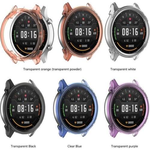 Smart Watch Potective Case For Xiaomi Watch Potective Case Cover Shell Color TPU Anti-fall Bumper Case