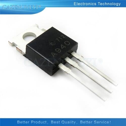 10pcs/lot=5pairs ( 5pcs A940 + 5pcs C2073 ) 2SA940 2SC2073 TO-220 In Stock