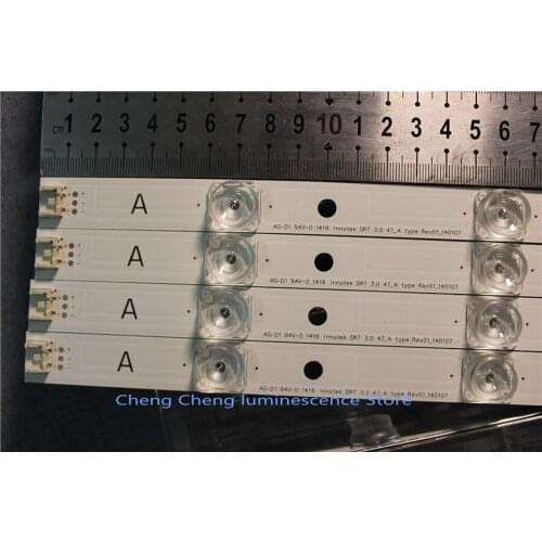 24Pieces/lot FOR LED Strip for LG 47' Innotek 3.0 6916L-1716A/1715A/1961A/1962A/1948A/1949A (12PCS A + 12PCS B )