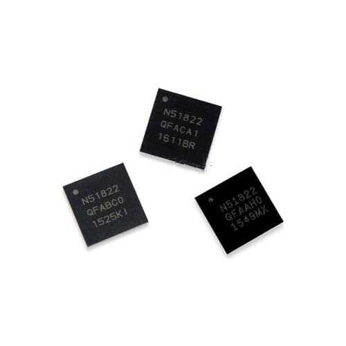 5piece~10piece/LOT NRF51822-QFAC QFN-48 NRF51822 QFN48 Wireless transceiver chip NEW Original In stock
