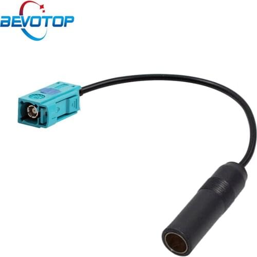 Car Radio Aerial Antenna Adapter Connector Cable Fakra Z Female to Din Female Aerial Antenna Pigtail RG174 15CM 20CM 50CM