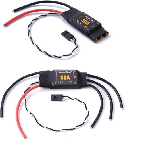 30A Brushless XRotor 2-6S Lipo Brushless ESC Non BEC High Update Rate for Multi Axis Airplane Copters