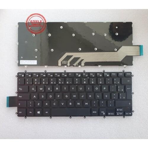 BR Backlight Laptop keyboard for Dell Inspiron 14 Gaming 7466 7467 14-7000 14-7466 7460 7378 13 5368 5378 7368 NEW