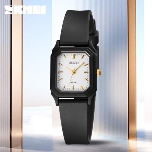 Womens Dress Wristwatches Fashion Bracelet Top Brand SKMEI Quartz Watch 50M Waterproof Simple Design Ladies Watches Reloj Clock