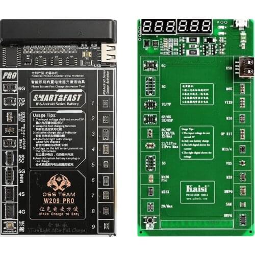 For iPhone 11 PRO X XS Max 8 Plus Battery Quick Charging Activation Board Test Fixture For Samsung Battery Charging Repair Tool