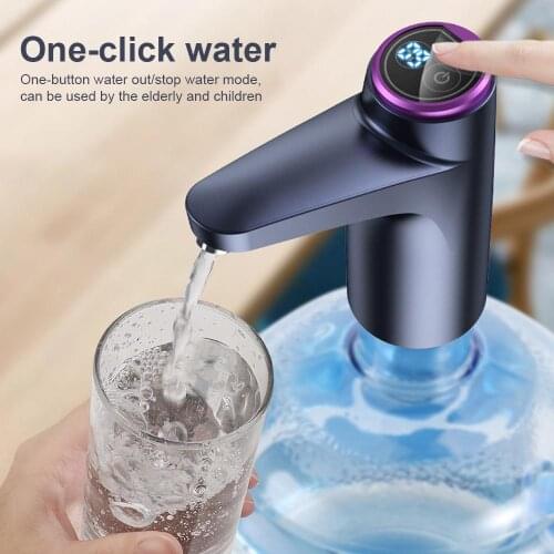Electric Water Pump Automatic Button Dispenser Touch Control Gallon Bottle Drinking Switch USB Charging Supplies For Home