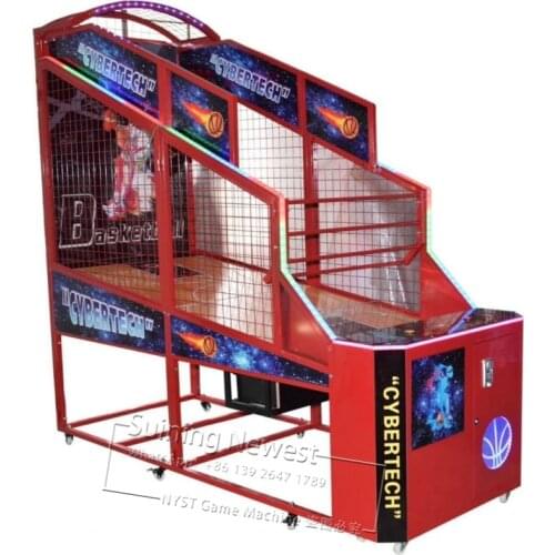 Game Center Amusement Park Equipment Teenagers Adults Coin Operated Games Electronic Street Basketball Arcade Machine