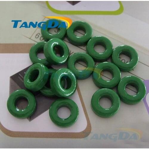Tangda insulated green ferrite core bead 18*10*7 mm magnetic ring magnetic coil inductance interference anti-interference filter
