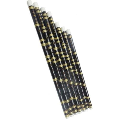 Chinese Natural Bamboo Flute Dizi Kit Woodwind Instrument Musical Instrument Set