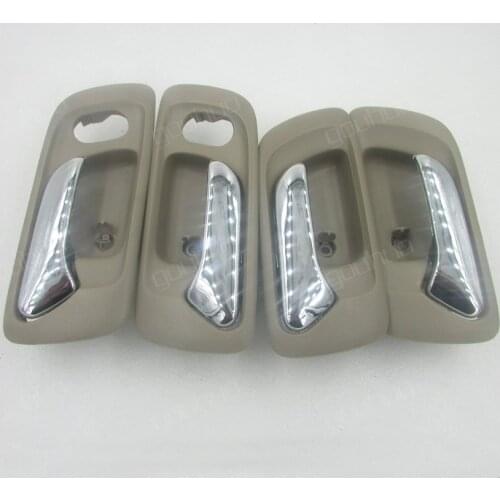 A Set 4PCS Inside Interior Car Door Handle For Accord Six Generation 98-02 2.3/2.0/3.0 CG5