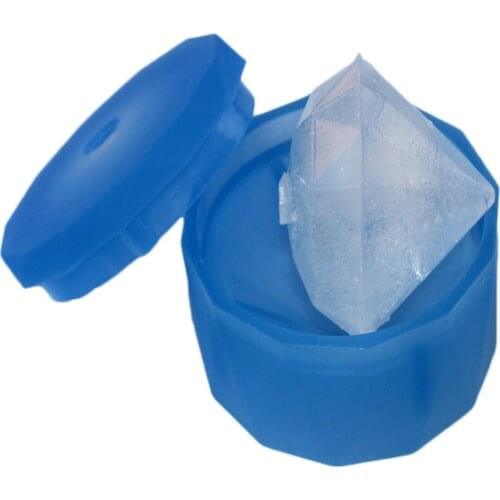 New Diamond Ice Cube Trays High Quality Silicone Ice Molds Single Ice Mold Silicone Hockey Ice Mold 3 Colors Available