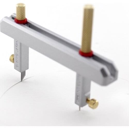 Japan NT C-700GP(1-14cm diameter) Rotary Compass Circle Cutter Cutting Circle Knife Utility All metal