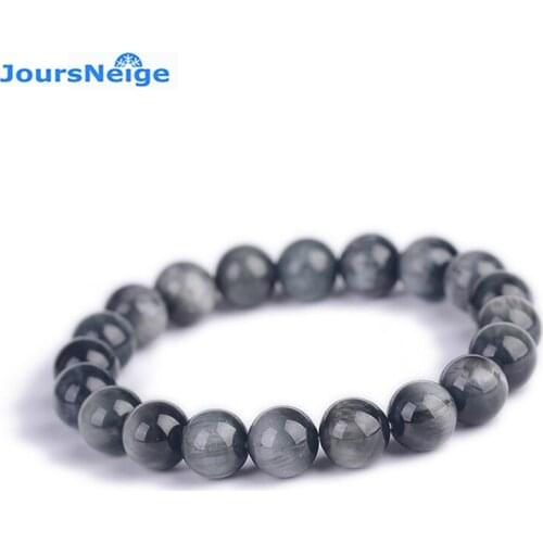 Wholesale JoursNeige Eagle Eye Natural Stone Bracelets 10mm Round Beads Crystal Bracelet for Men Women Lucky Bracelet Jewelry